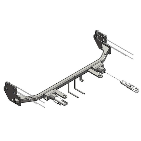 Blue Ox 2018 HYUNDAI ACCENT (NO FOGLIGHTS) (MANUAL ONLY) BASEPLATE BX2342